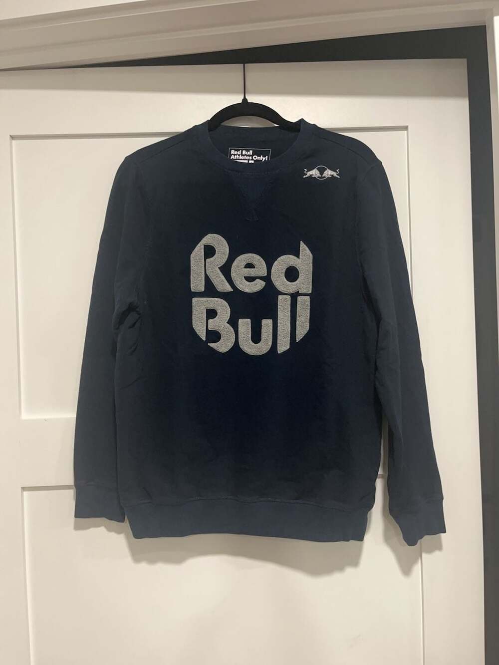 Red Bull Athletes Only! Men's Size S Navy Crewneck Sweatshirt
